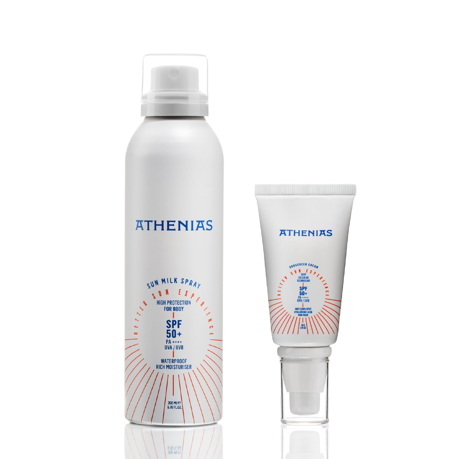 Güneş Koruyucu Set | Sun Milk Sprey + Sunscreen Krem