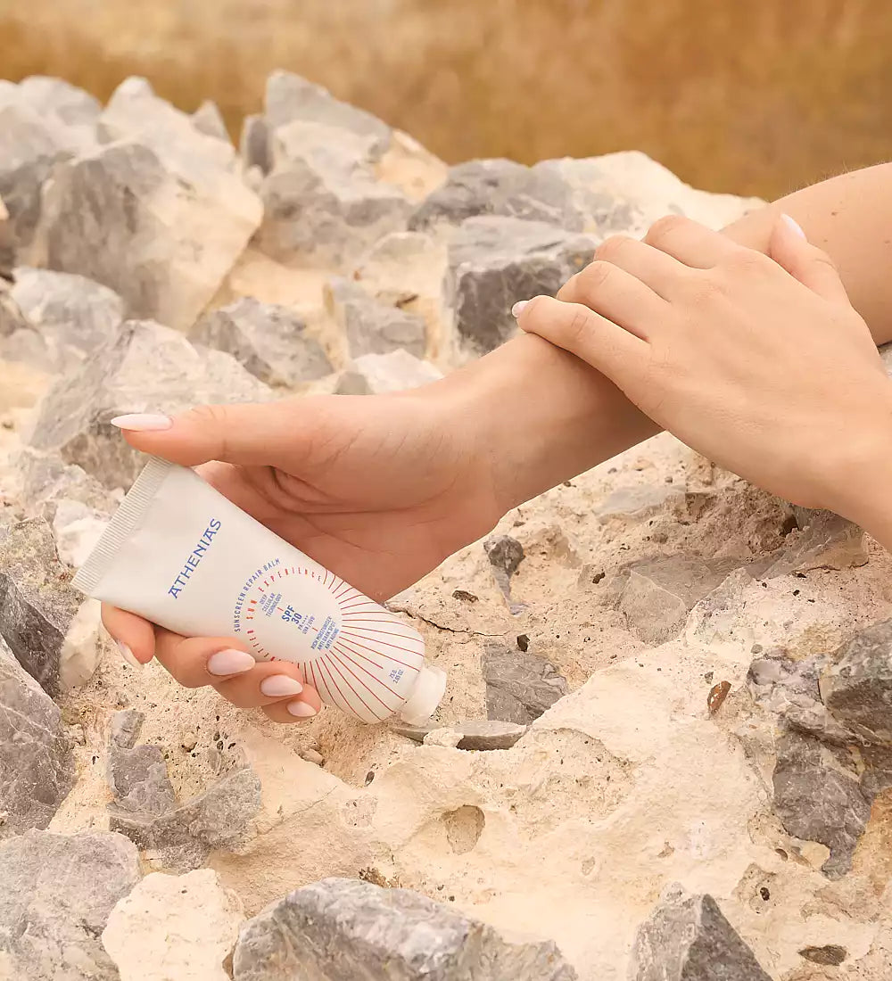athenias onarıcı dirsek ve boyun güneş koruyucu balm