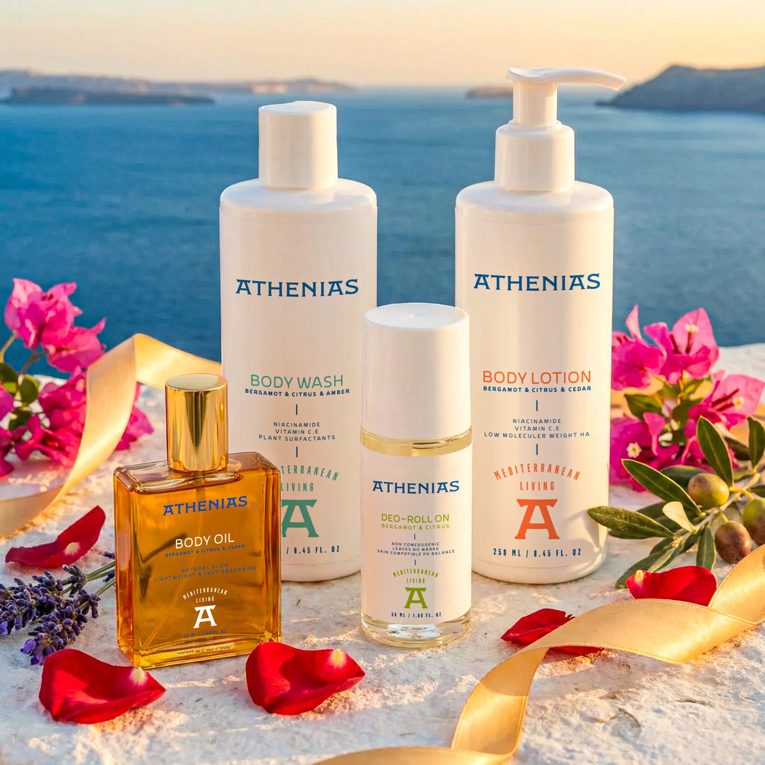 Sevgililer Günü  Özel Set |  Vücut Yağı + Duş Jeli + Roll On Deodorant + Vücut Losyonu