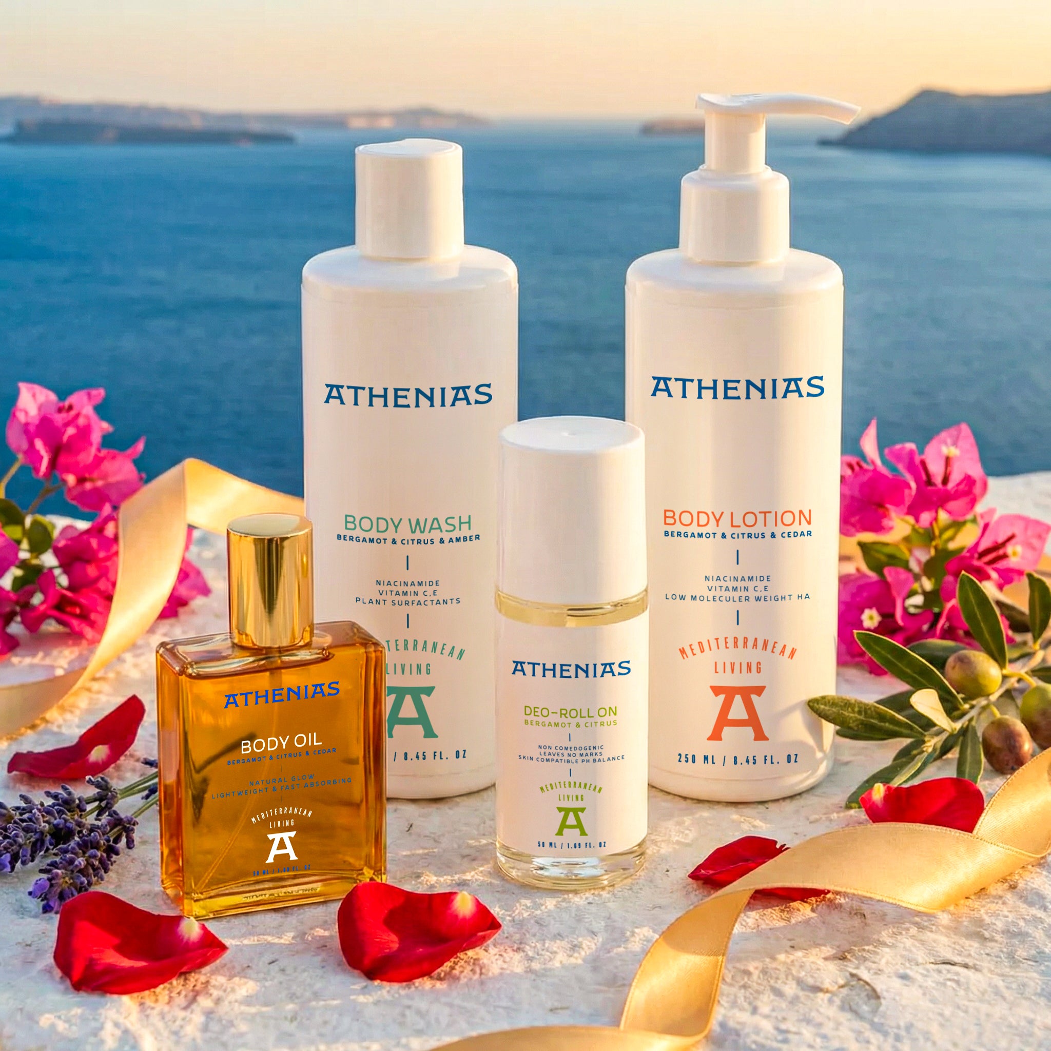 Sevgililer Günü  Özel Set |  Vücut Yağı + Duş Jeli + Roll On Deodorant + Vücut Losyonu