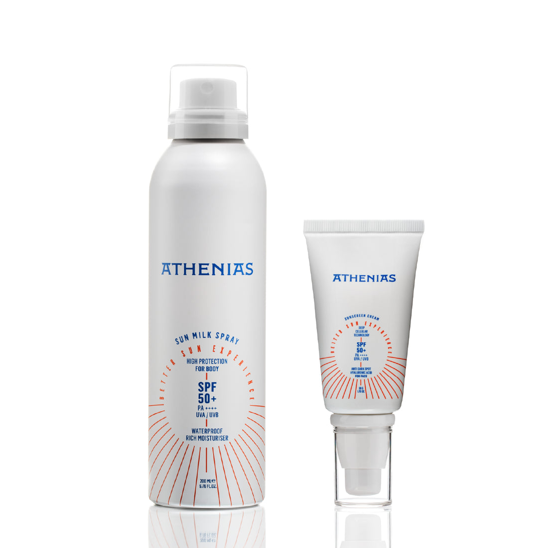 Güneş Koruyucu Set | Sun Milk Sprey + Sunscreen Krem