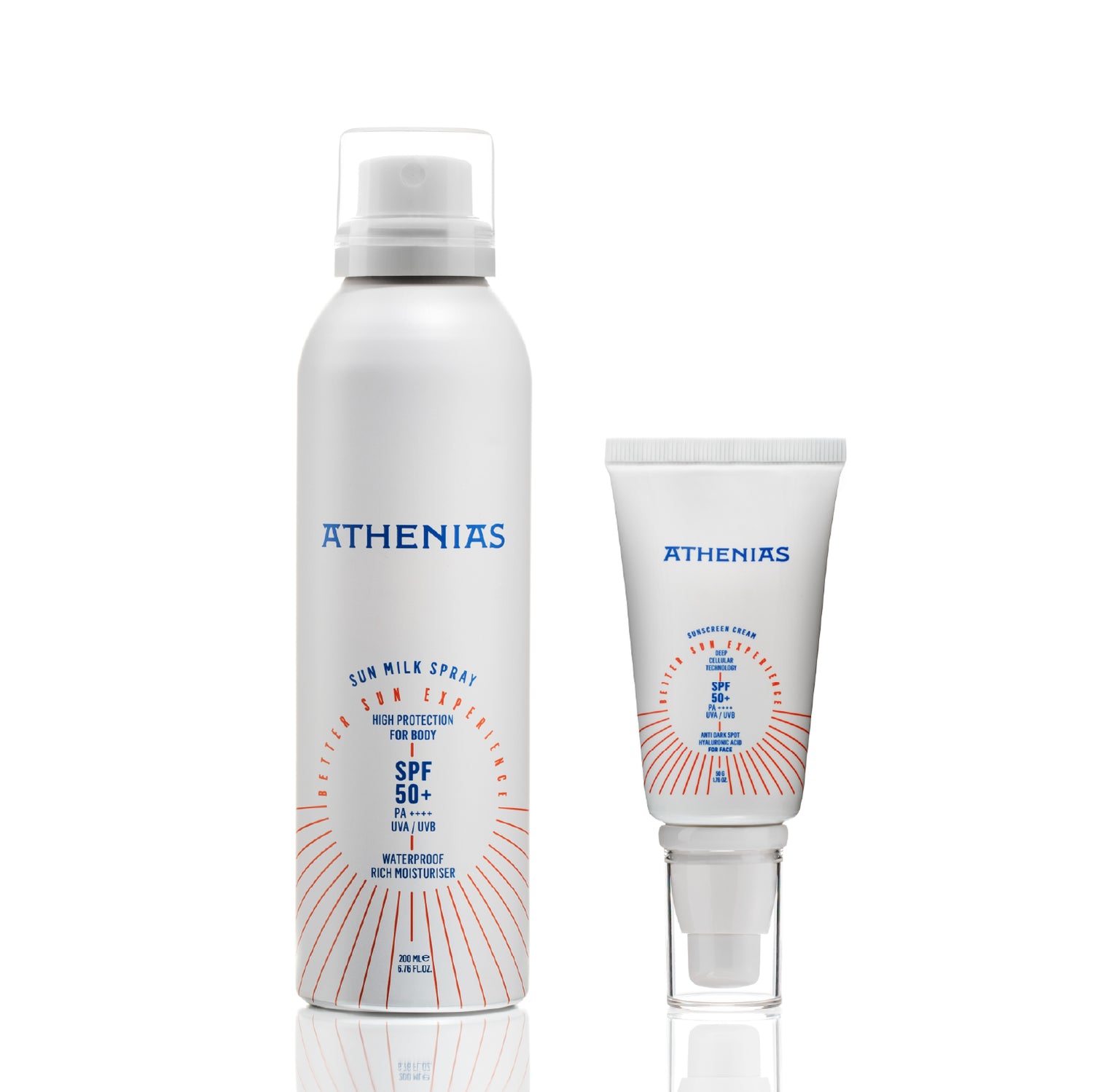 Güneş Koruyucu Set | Sun Milk Sprey + Sunscreen Krem