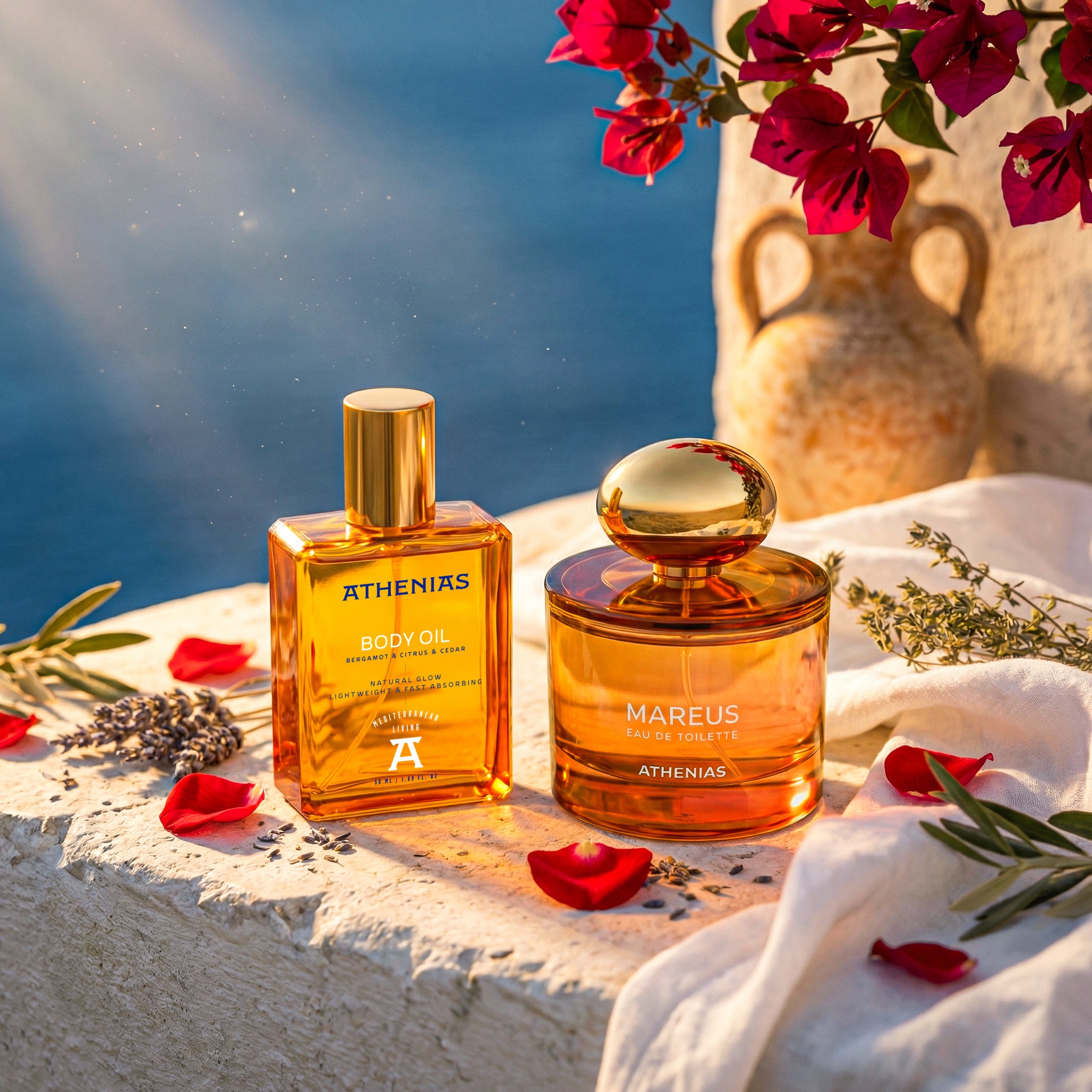 Sevgililer Gününe Özel Yaz Hatırası seti | Mareus Parfüm + Vücut Yağı