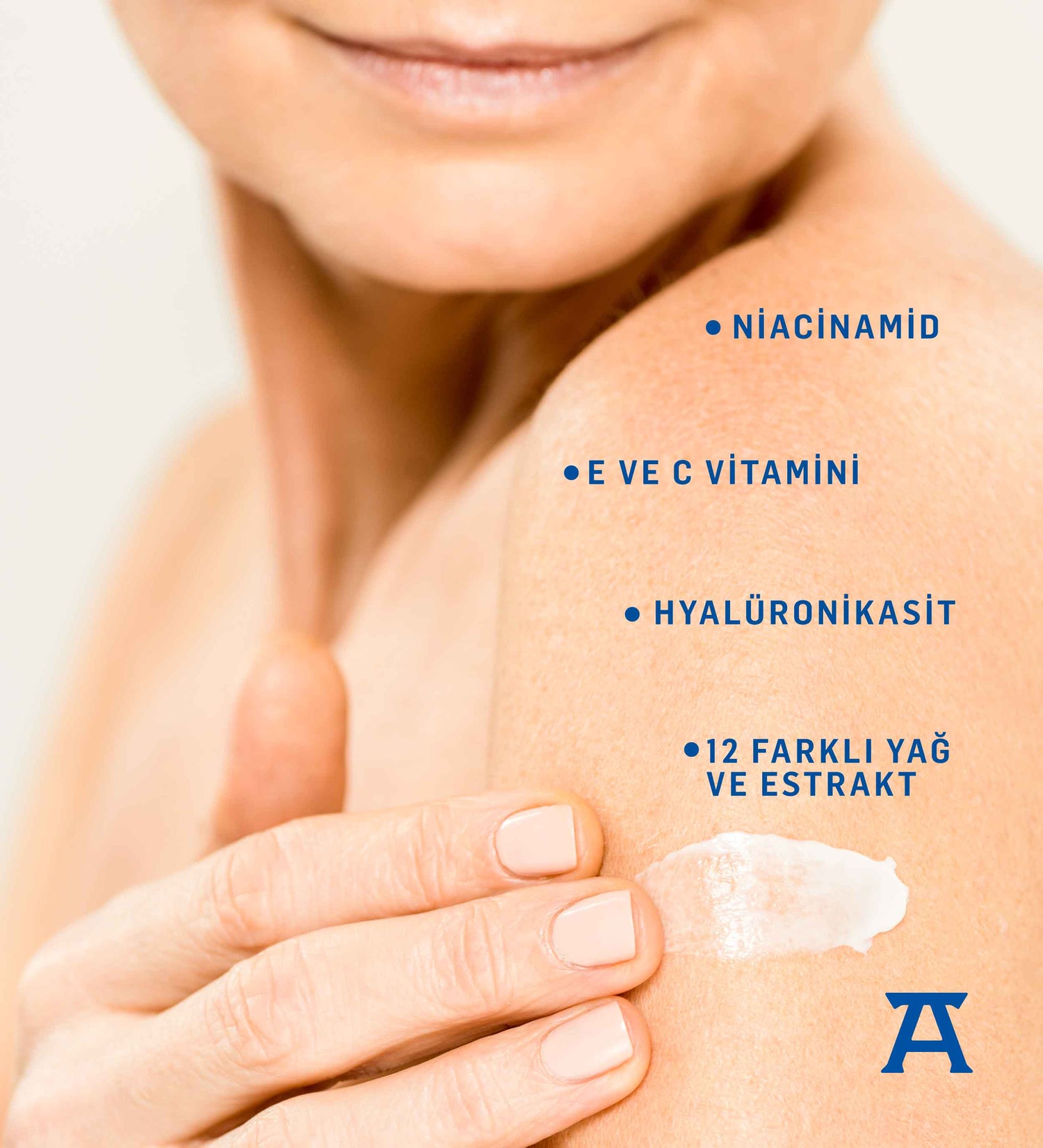 Athenias Niacinamide, E Ve C Vitamini İçeren Vücut Losyonu |  Uzun Süre Nem + Cilt Tonu Eşitleyici