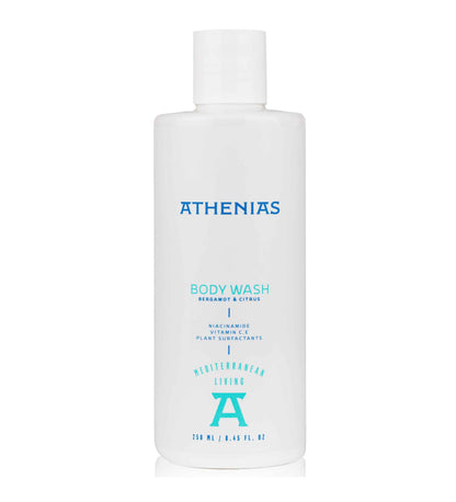 Athenias Niacinamide, E Ve C Vitamini İçeren Duş Jeli | SLS İçermeyen + Nemlendirici + SPA Keyfi